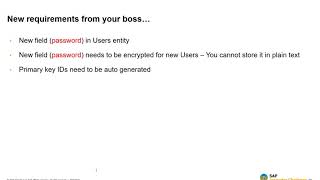 Part 4 - Cloud Application Programming Model (Custom handlers, bcrypt)
