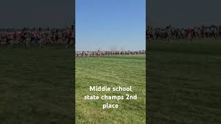 Middle School State Championships #XC