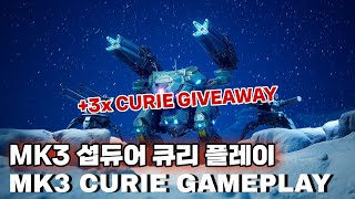 워로봇 MK3 큐리 게임플레이 + 3x 큐리 기브어웨이/War Robots Mk3 CURIE GAMEPLAY with 3x CURIE GIVEAWAY #WRwinCurie