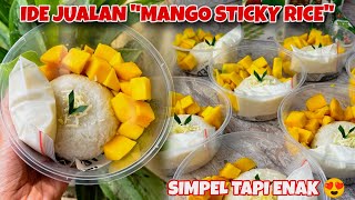 KALIAN WAJIB COBA DEH BIKIN MANGO STICKY RICE INI‼️ SERIUSAN GA BOONG INI ENAK DAN CREAMY