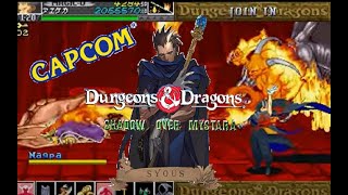 [CPS2]Dungeons \u0026 Dragons Shadow over Mystara Magicuser Hardest No Damage Playthrough