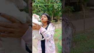 চিকু কে কোলে নিয়ে বান্ধবী এসব কি করছে 😅#viral#shorts#funny#video#