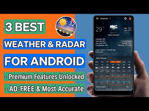 Top 3 best weather apps for Android 100% most accurate