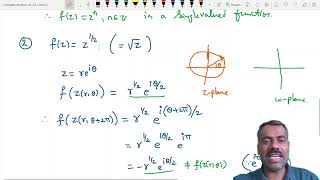 Complex Analysis 17 - Branch, Branch points and Branch cuts of a Multi Valued Function