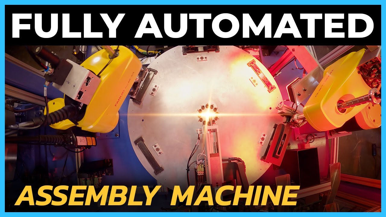 Fully Automated Assembly Machine Youtube