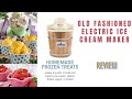 Ice Cream Maker | Old Fashioned Electric Ice Cream Maker | Elite Gourmet | 4 quart | #short