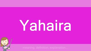 Yahaira