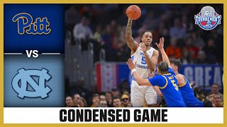 Pitt vs. North Carolina Condensed Game | 2024 ACC Men’s Basketball Tournament