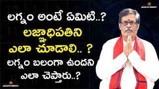 లగ్నం అంటే ఏమిటి..? లజ్ఞాధిపతిని ఎలా చూడాలి..? లగ్నం బలంగా ఉందని ఎలా చెప్తారు..?  | Jagathsrishti