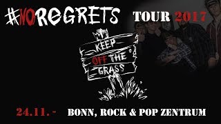 Keep Off The Grass - Tourtagebuch #10 - Bonn, Rock und Pop Zentrum