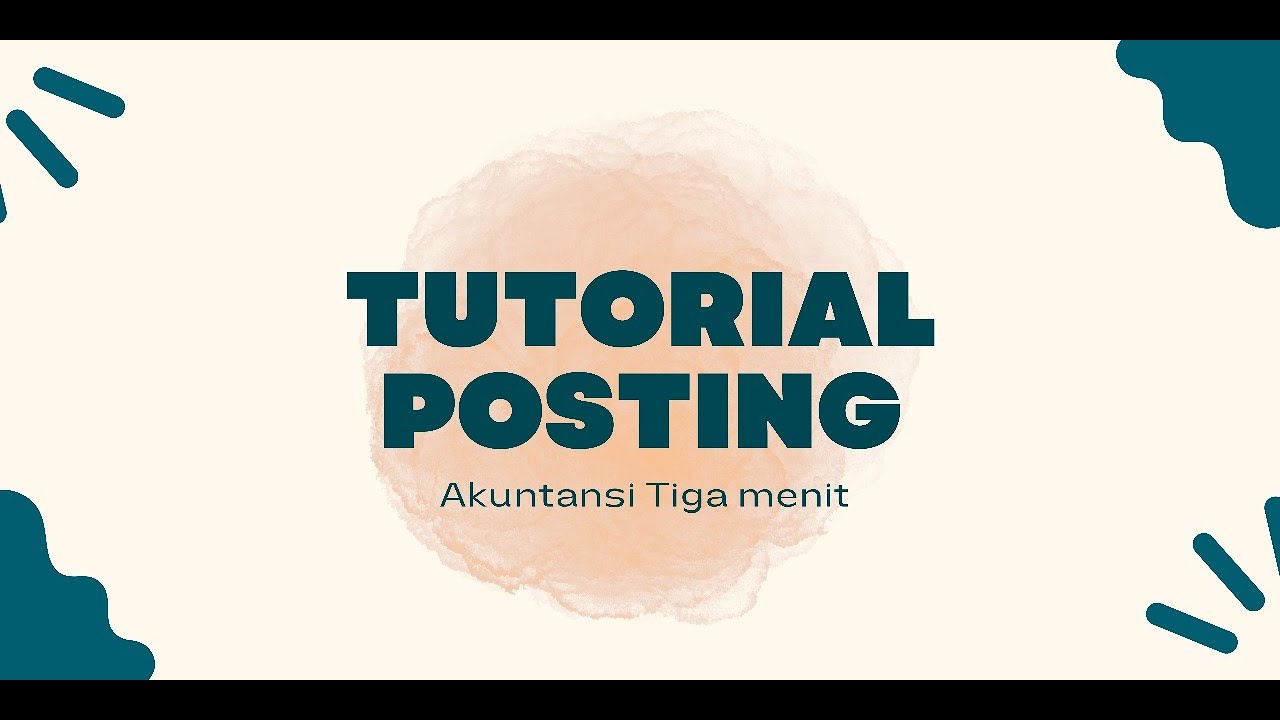 Tutorial Posting Youtube