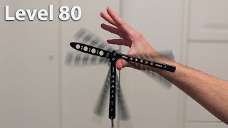 I Learned Butterfly Knife Tricks Level 1 to 100