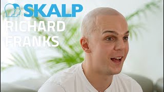 Richard Franks comes to Skalp® to get his hairline back