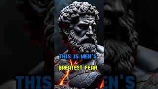 This is a man greatest fear #fear #man #stoic #stoicism #menpsychology #menshealth #shorts