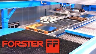 Coupe commune - Poinçonnage - Laser - Combiné - Prima Power LPe8f - Forster  Produit avec WiCAM