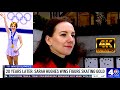 Update During Beijing Olympics on 2002 Olympic Champion Sarah🇺🇸HUGHES (NBC.4K)