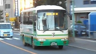 2020.11.14 高槻市営バス 日野 リエッセ PB-RX6JFAA J-BUS 大阪200か21-72 「34 梶原東」 行き JR高槻駅南付近