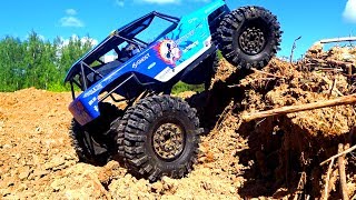 Extreme OFF Road Unstoppable WLtoys 10428 Mud Slingers — Clone Axial Wraith \u0026 Vaterra Twin Hammers