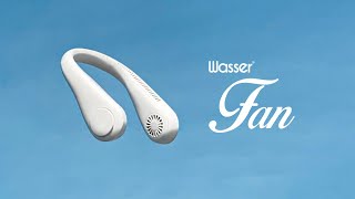 【wasser_fan003】ハンズフリーネックファン