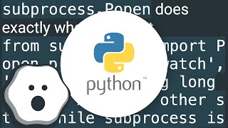 How can I run an external command asynchronously from Python?