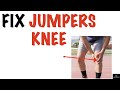 HOW TO FIX JUMPER'S KNEE!