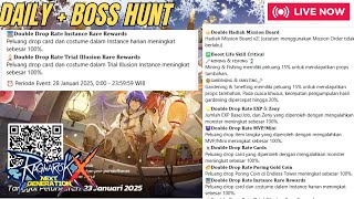 (🔴 LIVE)#ROX Winter Dawn Day 4 - Sapa Yg Lupa udh ngerjain MB?? !!- Ragnarok X: Next Generation