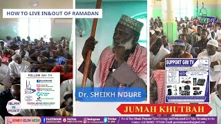 DR. SHEIKH NDURE (HA) Very powerful khutbah.. please subscribe to our channel like our video.