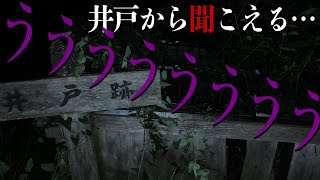 【心霊】この井戸には幽霊がいるとわかる動画