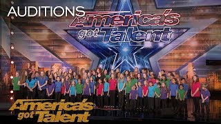 Voices of Hope Children's Choir: Children's Choir Sings 'This Is Me' - America's Got Talent 2018