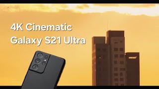 #withgalaxy S21 Ultra cinematic video 4k 2025 | City in 240mm lens