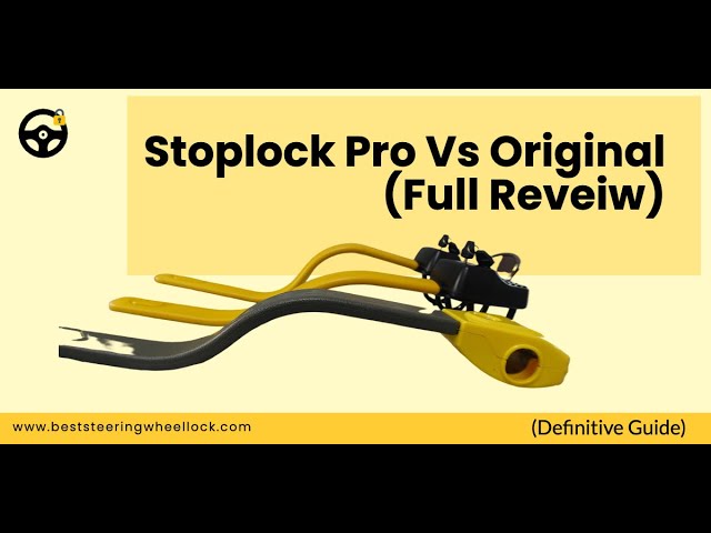 Stoplock Pro Elite Steering Wheel Lock Review Collectisale Tratenor Es