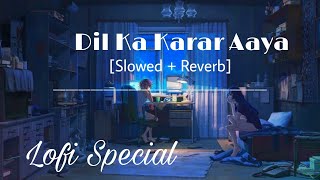 Dil Ko Karar Aaya (slowed + reverb) | Lofi Song | Feel the Song 🎵❤ | Lofi Special |