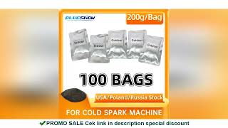 1-200bags 200g/Bag Ti Powder Spark Consumables For Cold Spark Machine Powder Fountain Sparkular Mach