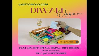 Get 15% offer on Diwali and Corporate Gift Box  #giftomojo #diwali #diwaligifts #corporate #gift