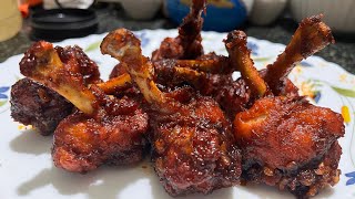 അമ്പോ 😱 Chicken Lollipop’s #homemade #food #chicken @Subitha