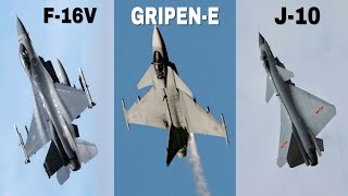 Perbandingan Jet Tempur Ringan Terbaik F-16V, Gripen-E dan J-10. Siapa yang Unggul?
