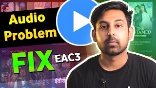 This Audio Format Eac3 Is Not Supported Mx Player Problem Fix Mxplayer