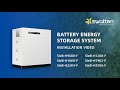 Battery Energy Storage System-Home(HV) Installation Video