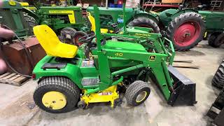 New Machine Day: 2001 John Deere 445 w/ 40 Loader