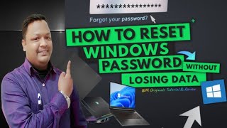 How To Reset Forgotten Password In Windows 10/11 Without Losing Data | Without Disk & USB 2024