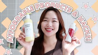 🔥Let's SAVE SOME CASH! Affordable products + Hacks to change your skin!