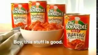 Chef Boyardee (2005) Commercial - Rolling Can