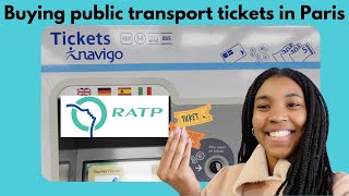 Where to buy Paris public transportation tickets (RATP) | Metro, BUS, RER, Tram (Part one)