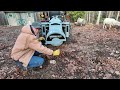 right size your attachments baumalight 1p14 stump grinder with the kubota b2601 compact tractor