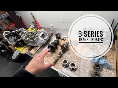 Spare B Series Transmission Getting Some Upgrades - YouTube