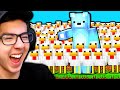 I Spawned a CHICKEN ARMY in Minecraft Bedwars...