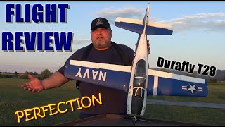 T-28 Trojan Naval Aviation Centennial Edition Durafly 1100mm (43") PNF Flight review