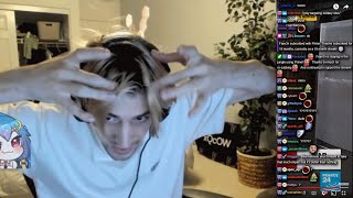 xQc explains how a Baby's head is Formed using Pizza Slices