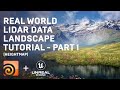 Houdini Tutorial - Lidar Data for UE5 Landscape. Part 1 - Heightmap