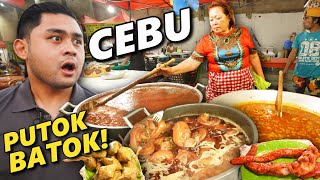 Cebu PUTOK BATOK Street Food Tour! Pata Humba, Lechon, Laman Loob at Paksiw! Don